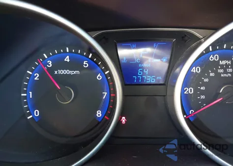 2015 Hyundai Tucson Se из США, поврежденный, VIN KM8JU3AG8FU061647